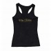 WIGS and WISHES by Martino Cartier Women's Racerback Tank (Black)